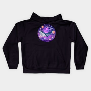 Space Whale Kids Hoodie